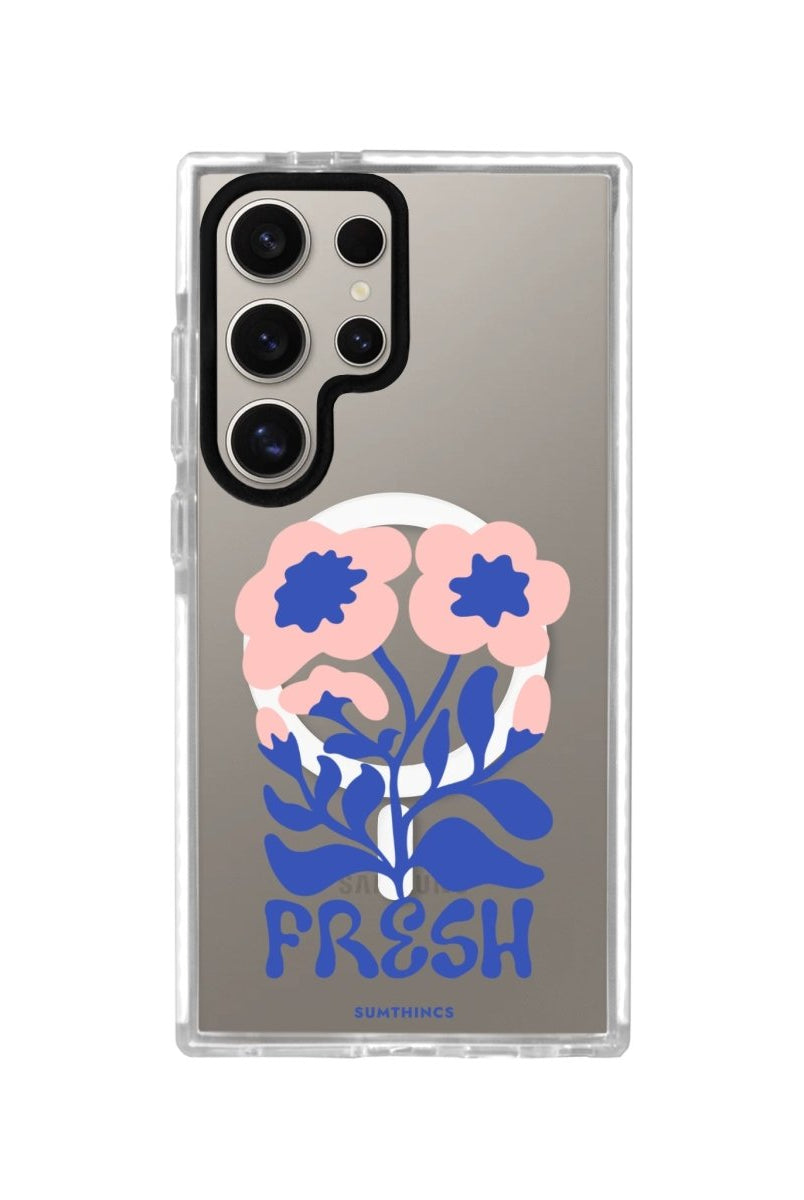 Samsung S23 Ultra Fresh Flowers Magsafe Procase Şeffaf Telefon Kılıfı - SUMTHINCS