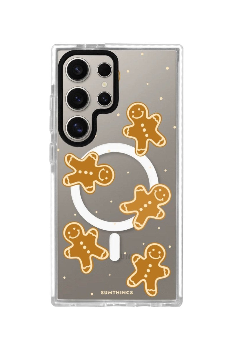 Samsung S23 Ultra Gingerbread Man Magsafe Procase Şeffaf Telefon Kılıfı - SUMTHINCS