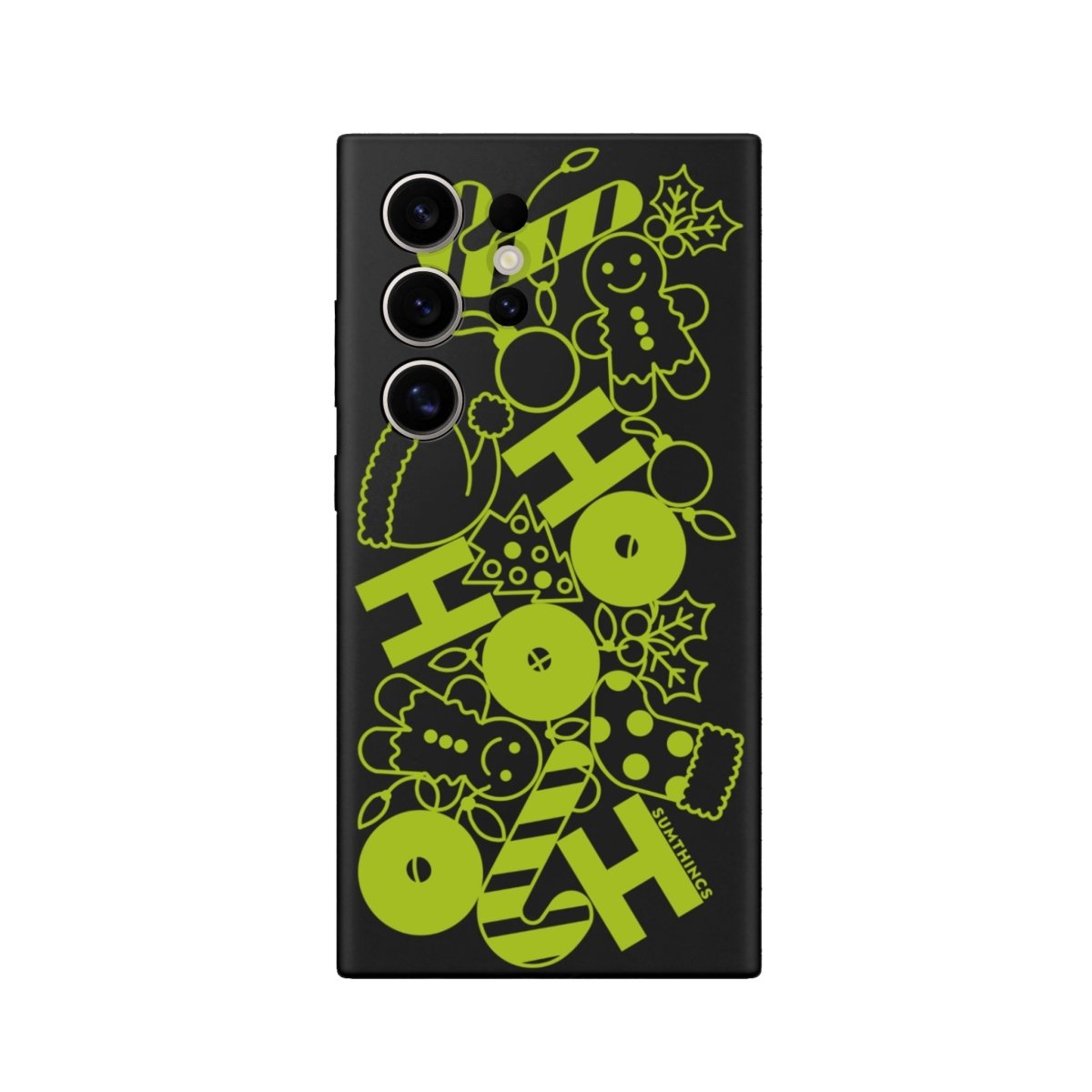 Samsung S23 Ultra HoHoHo Premium Telefon Kılıfı Siyah - SUMTHINCS