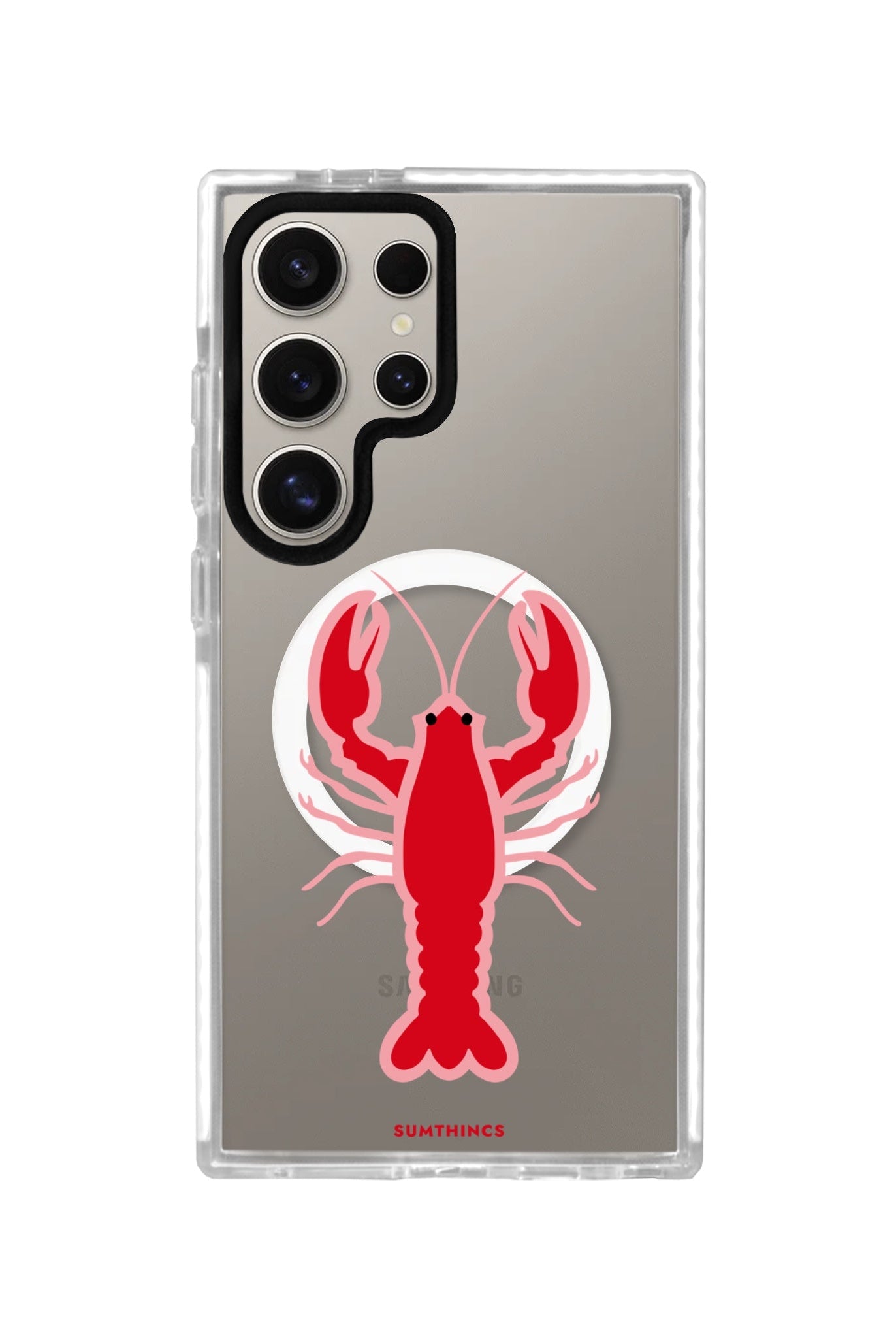 Samsung S23 Ultra Lobster Magsafe Procase Şeffaf Telefon Kılıfı - SUMTHINCS
