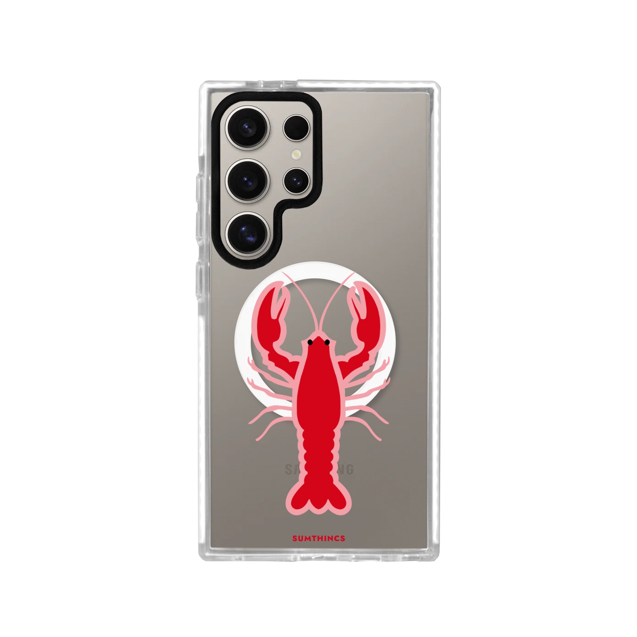 Samsung S23 Ultra Lobster Magsafe Procase Şeffaf Telefon Kılıfı - SUMTHINCS