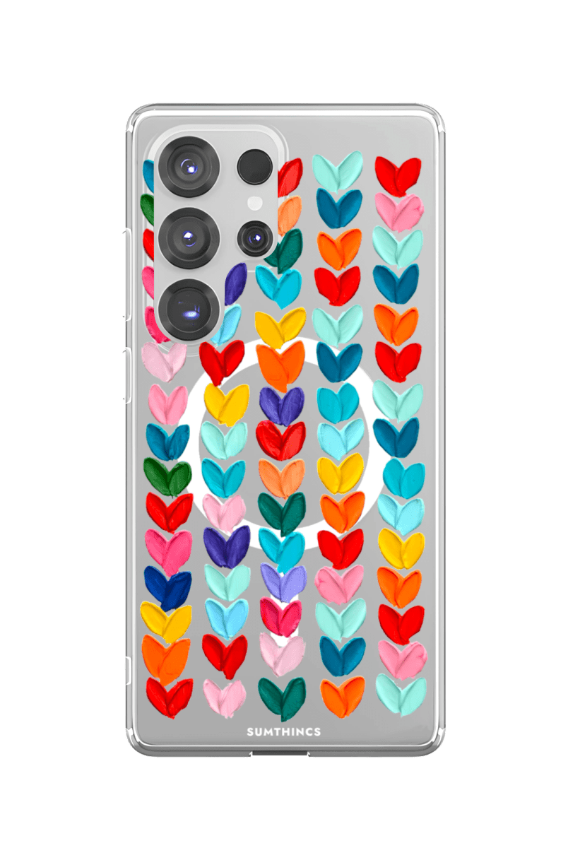 Samsung S23 Ultra Lovestorm Clear Magsafe Şeffaf Telefon Kılıfı - SUMTHINCS