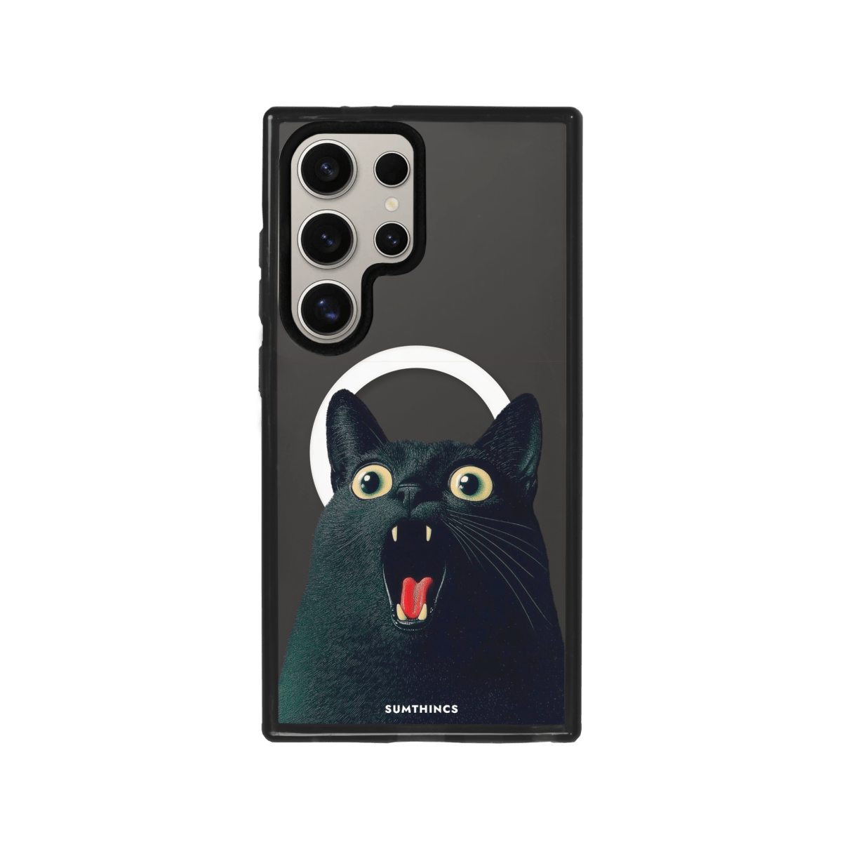 Samsung S23 Ultra Meoww Magsafe Procase Telefon Kılıfı Antrasit - SUMTHINCS