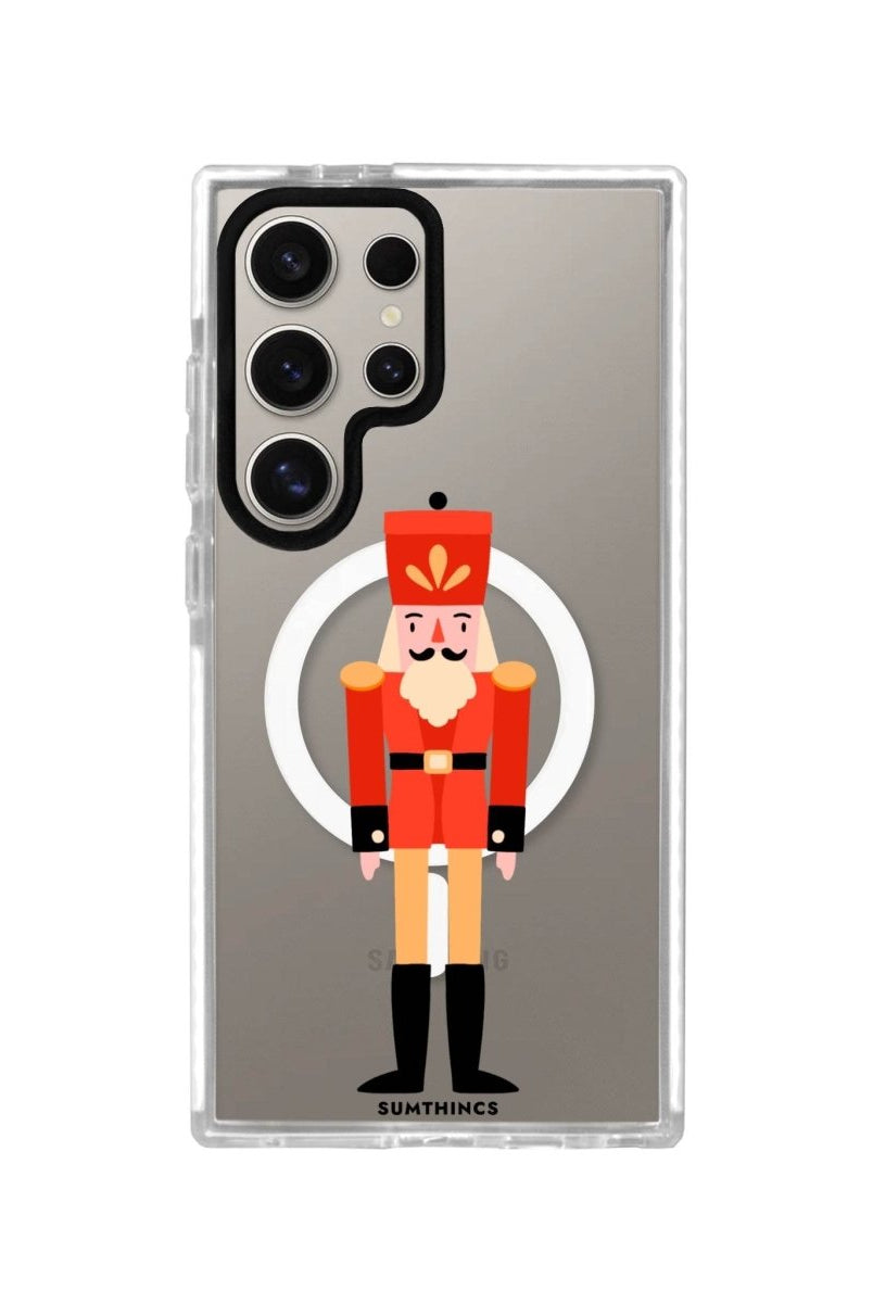 Samsung S23 Ultra Nutcracker Magsafe Procase Şeffaf Telefon Kılıfı - SUMTHINCS
