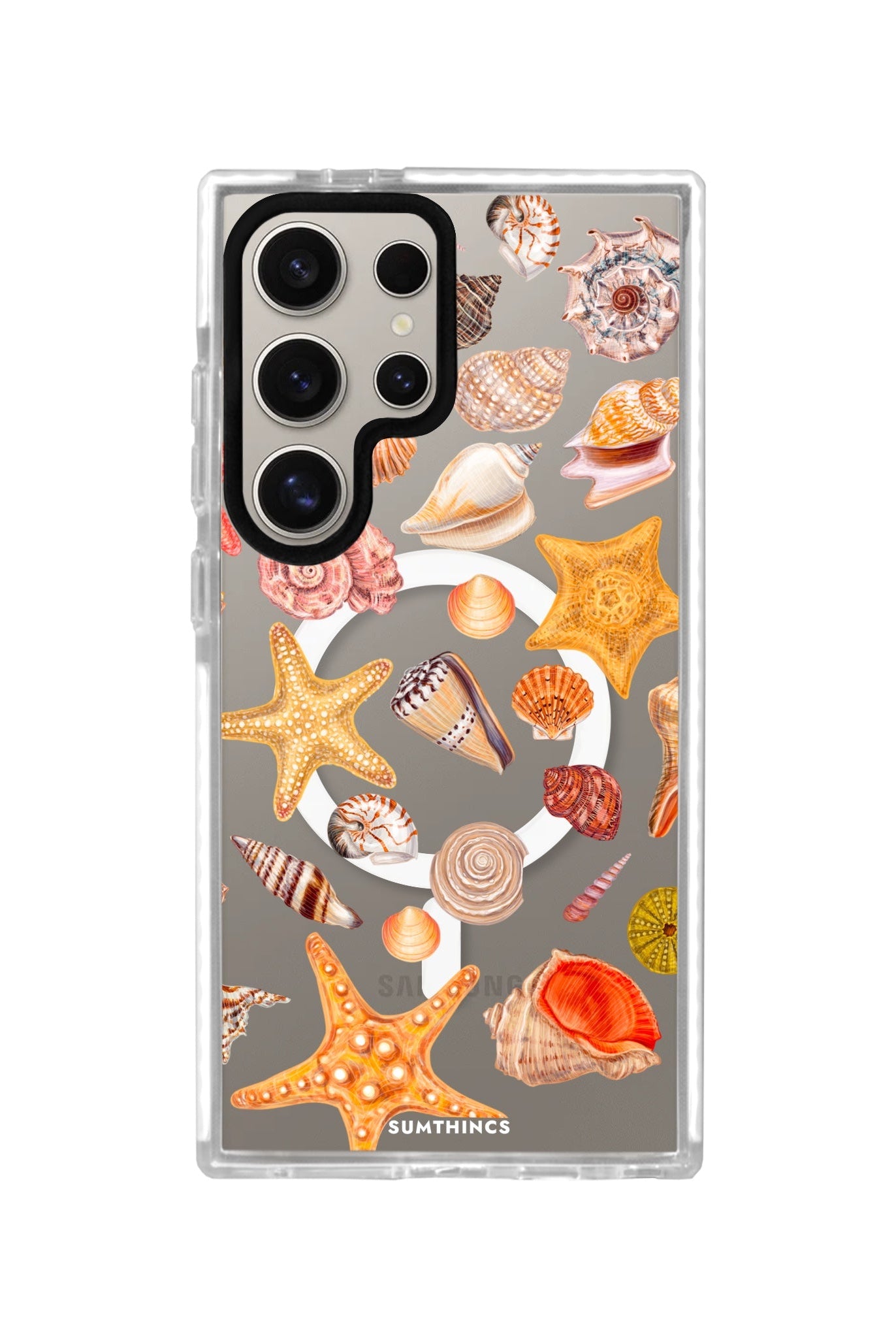 Samsung S23 Ultra Shells Magsafe Procase Şeffaf Telefon Kılıfı - SUMTHINCS