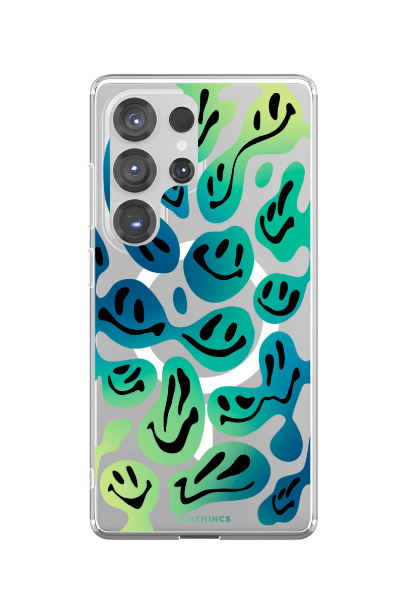 Samsung S23 Ultra Smiley Clear Magsafe Telefon Kılıfı - SUMTHINCS