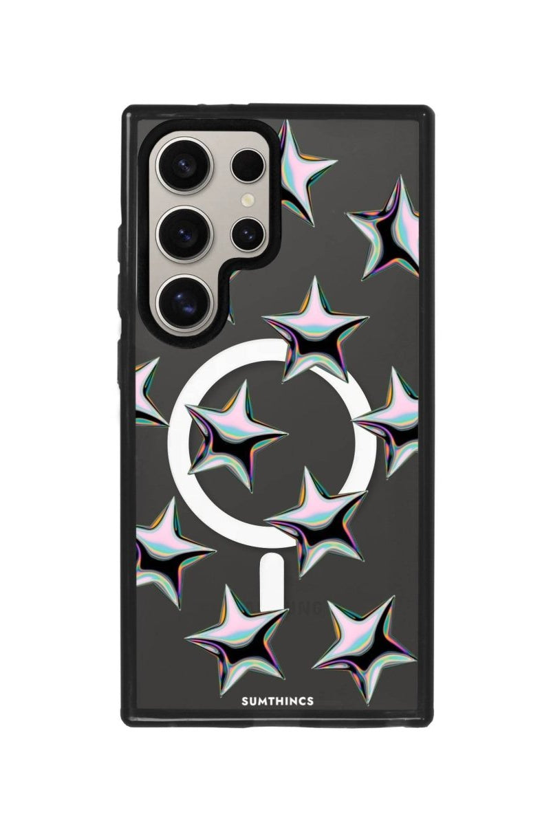 Samsung S23 Ultra Stars Magsafe Procase Şeffaf Telefon Kılıfı - SUMTHINCS