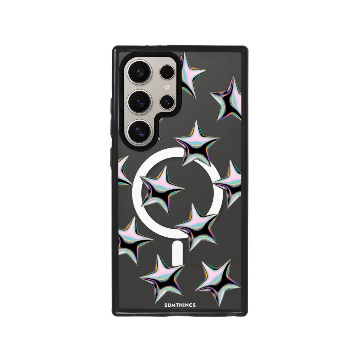 Samsung S23 Ultra Stars Magsafe Procase Şeffaf Telefon Kılıfı - SUMTHINCS