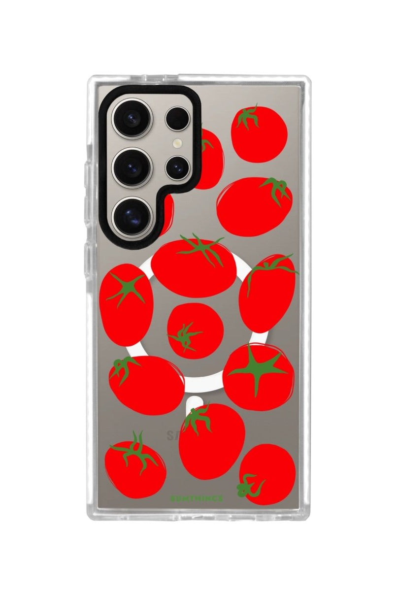 Samsung S23 Ultra Tomatoes Magsafe Procase Şeffaf Telefon Kılıfı - SUMTHINCS