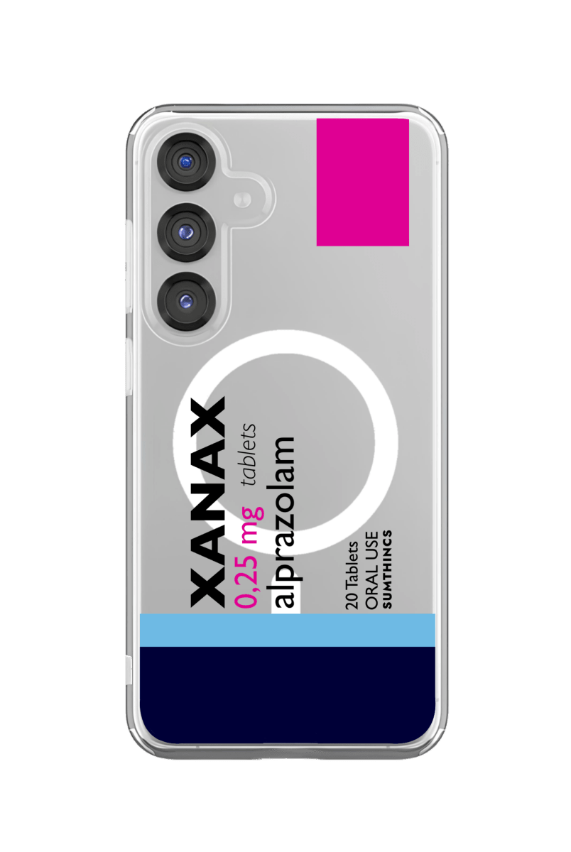 Samsung S23 Xanax Clear Magsafe Telefon Kılıfı - Sumthincs