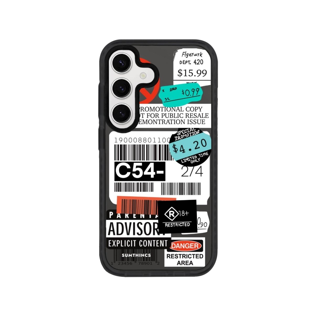 Samsung S24 Plus Barcode C54 Magsafe Procase Şeffaf Telefon Kılıfı - SUMTHINCS