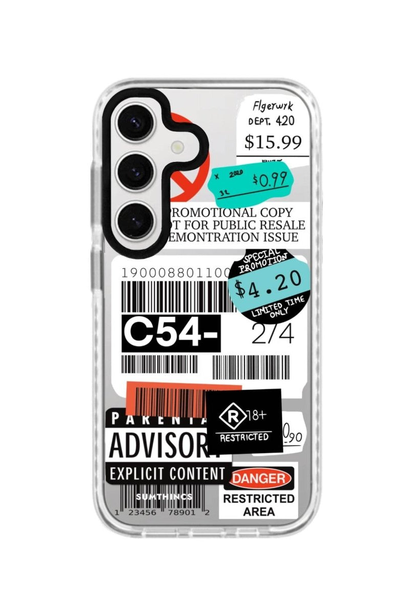 Samsung S24 Plus Barcode C54 Magsafe Procase Şeffaf Telefon Kılıfı - SUMTHINCS