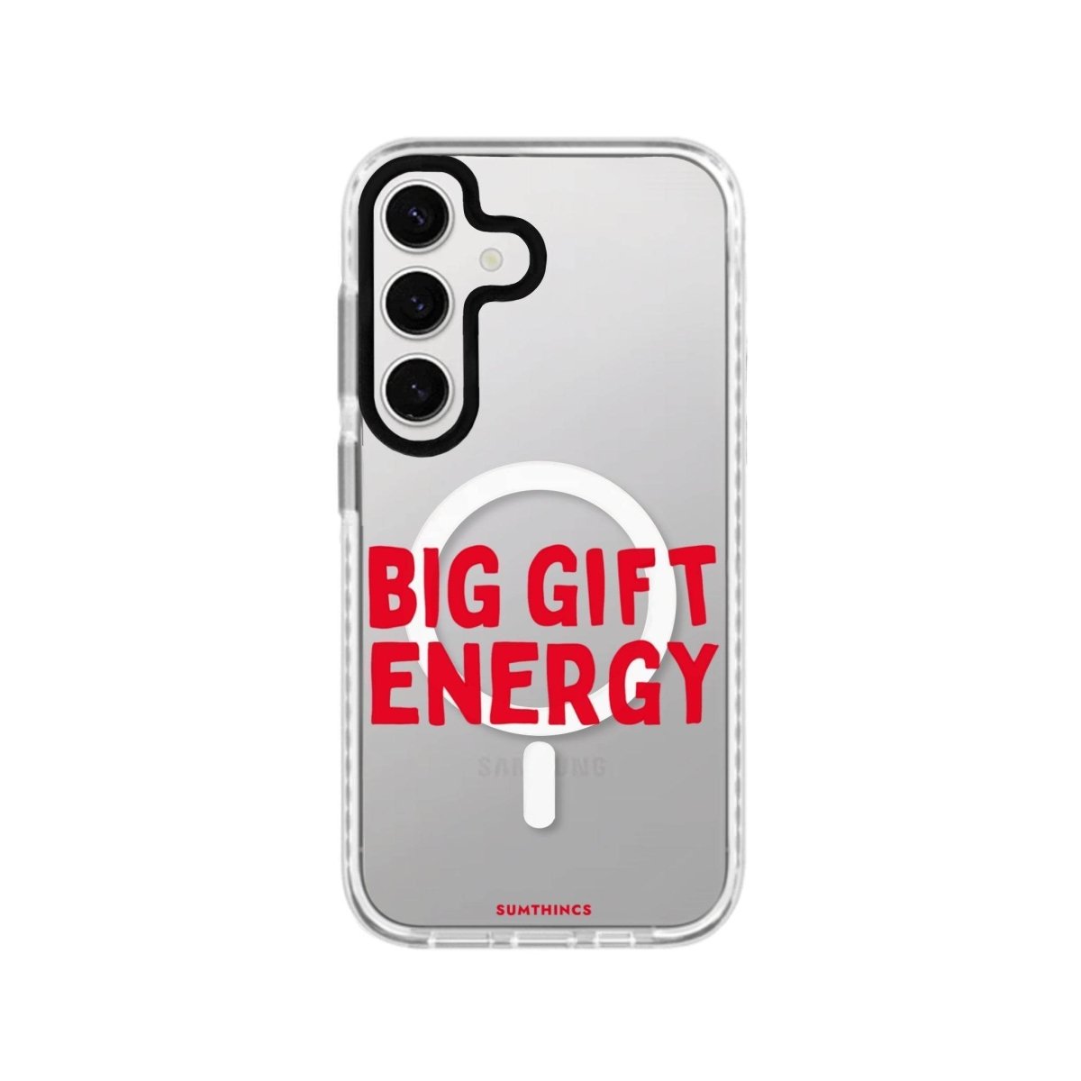 Samsung S24 Plus Big Gift Energy Magsafe Procase Şeffaf Telefon Kılıfı - SUMTHINCS