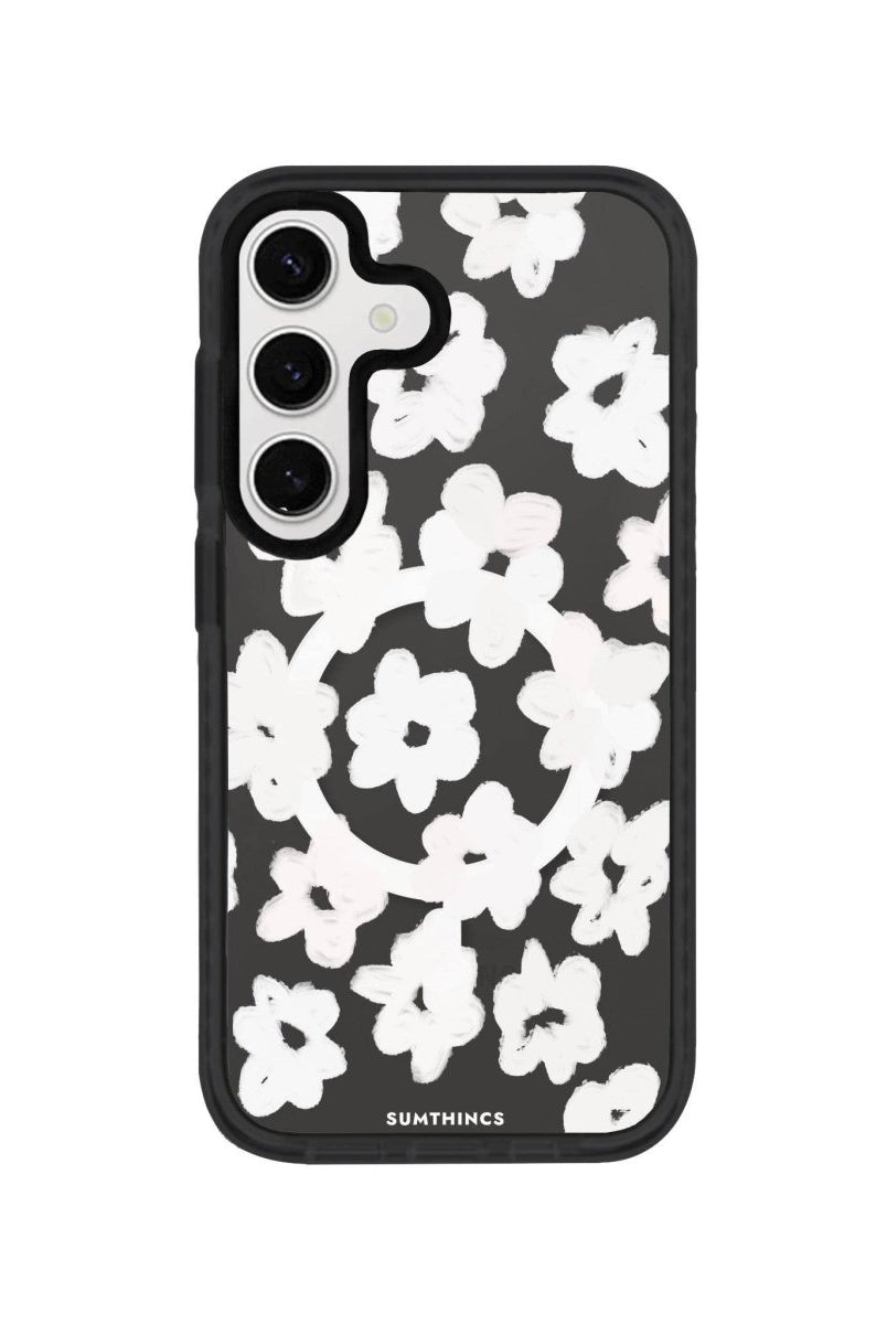 Samsung S24 Plus Blossoms Magsafe Procase Şeffaf Telefon Kılıfı - SUMTHINCS