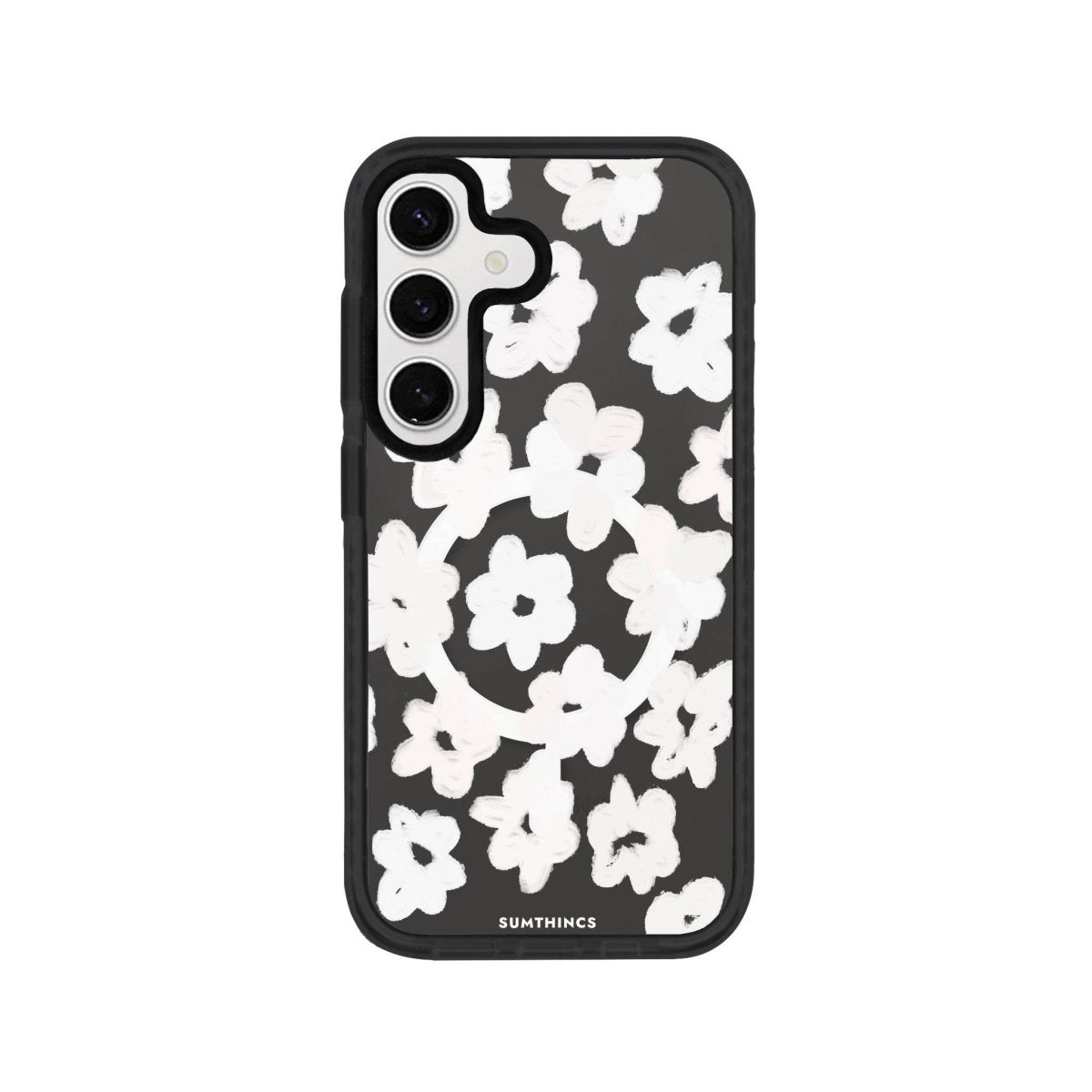 Samsung S24 Plus Blossoms Magsafe Procase Şeffaf Telefon Kılıfı - SUMTHINCS