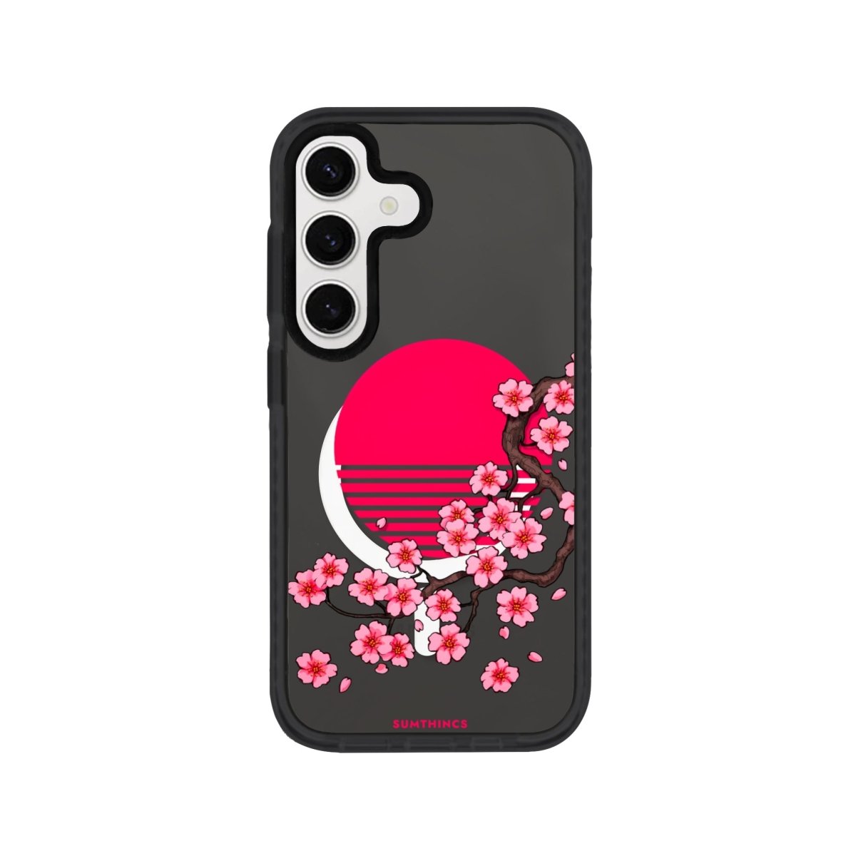 Samsung S24 Plus Cherry Blossom Dawn Magsafe Procase Şeffaf Telefon Kılıfı - SUMTHINCS