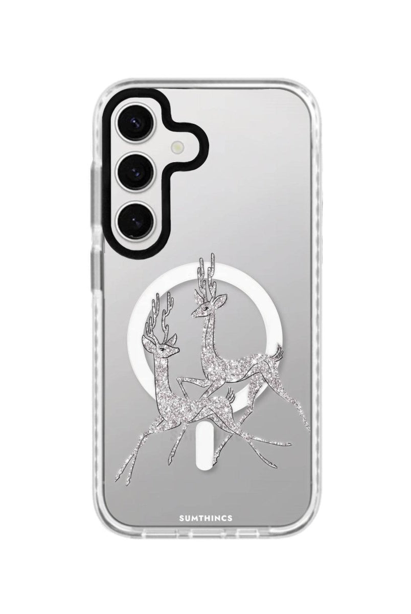 Samsung S24 Plus Disco Deers Magsafe Procase Şeffaf Telefon Kılıfı - SUMTHINCS