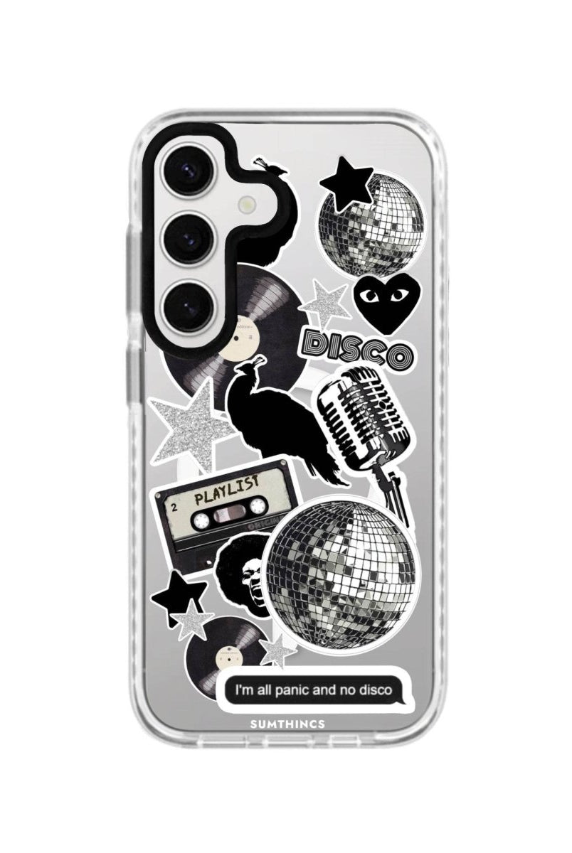 Samsung S24 Plus Disco Stickers Magsafe Procase Şeffaf Telefon Kılıfı - SUMTHINCS
