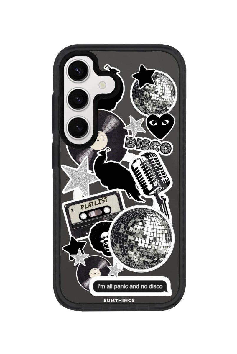 Samsung S24 Plus Disco Stickers Magsafe Procase Şeffaf Telefon Kılıfı - SUMTHINCS
