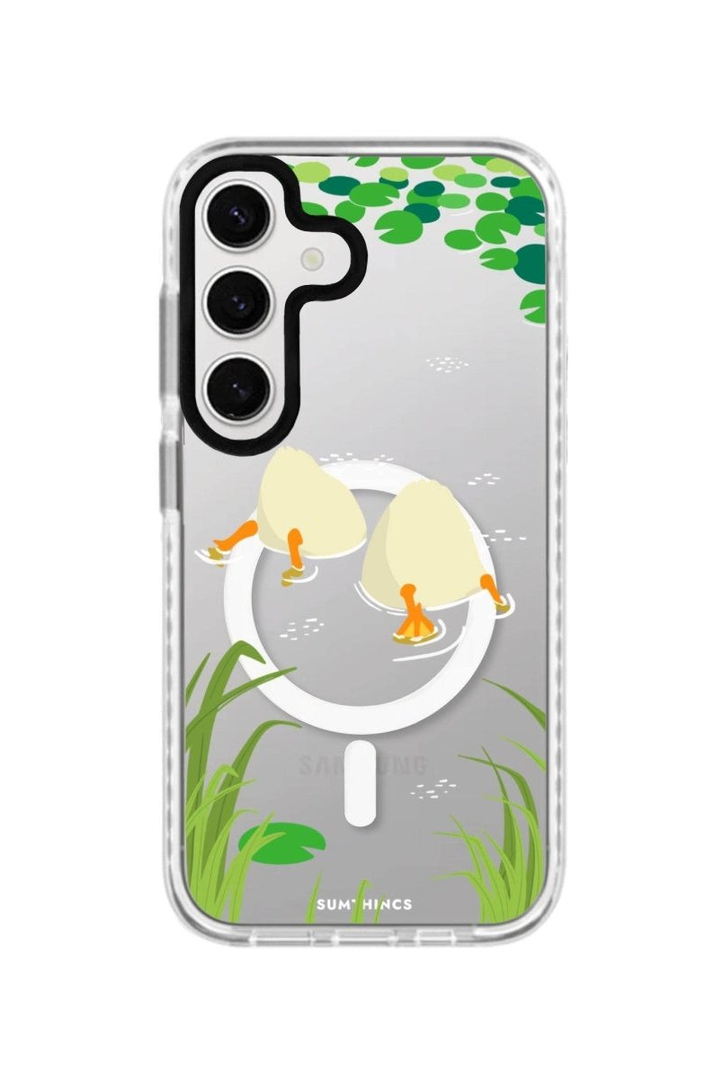 Samsung S24 Plus Ducks Magsafe Procase Şeffaf Telefon Kılıfı - SUMTHINCS