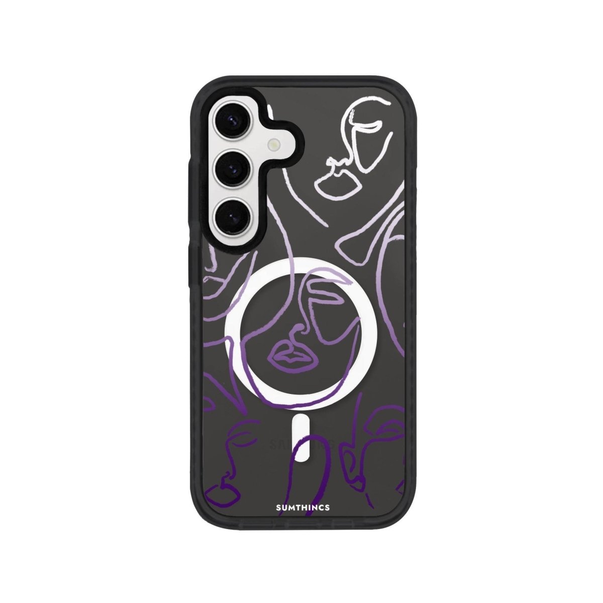 Samsung S24 Plus Faces Magsafe Procase Şeffaf Telefon Kılıfı - SUMTHINCS