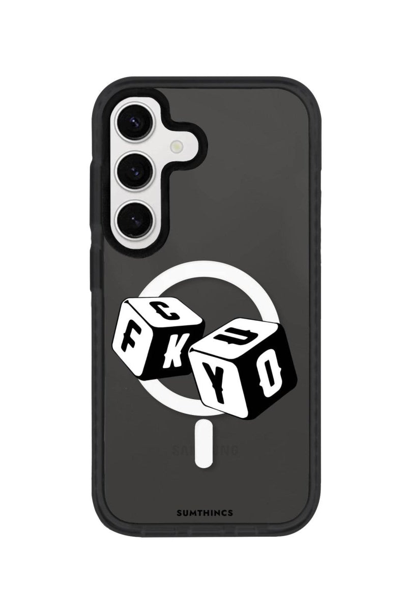 Samsung S24 Plus Fck You Magsafe Procase Şeffaf Telefon Kılıfı - SUMTHINCS