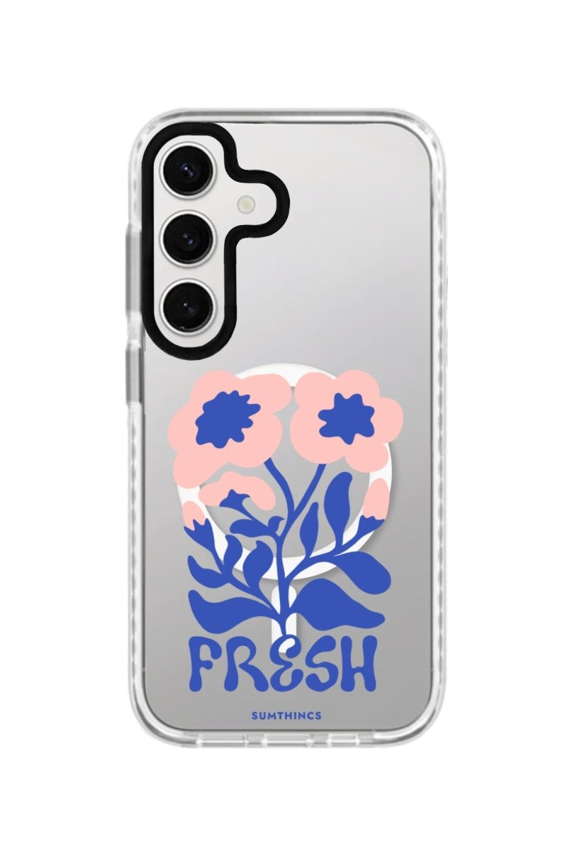 Samsung S24 Plus Fresh Flowers Magsafe Procase Şeffaf Telefon Kılıfı - SUMTHINCS