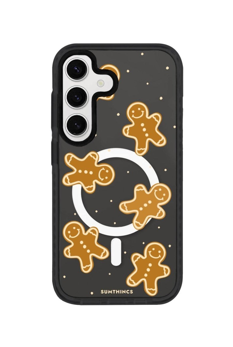 Samsung S24 Plus Gingerbread Man Magsafe Procase Şeffaf Telefon Kılıfı - SUMTHINCS
