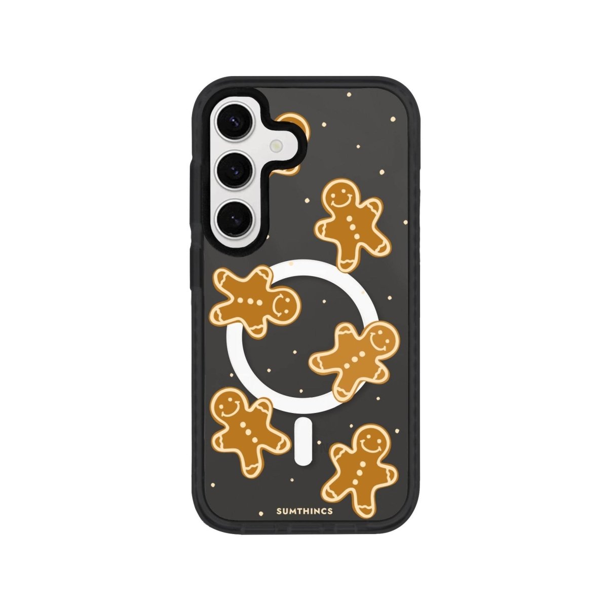 Samsung S24 Plus Gingerbread Man Magsafe Procase Şeffaf Telefon Kılıfı - SUMTHINCS
