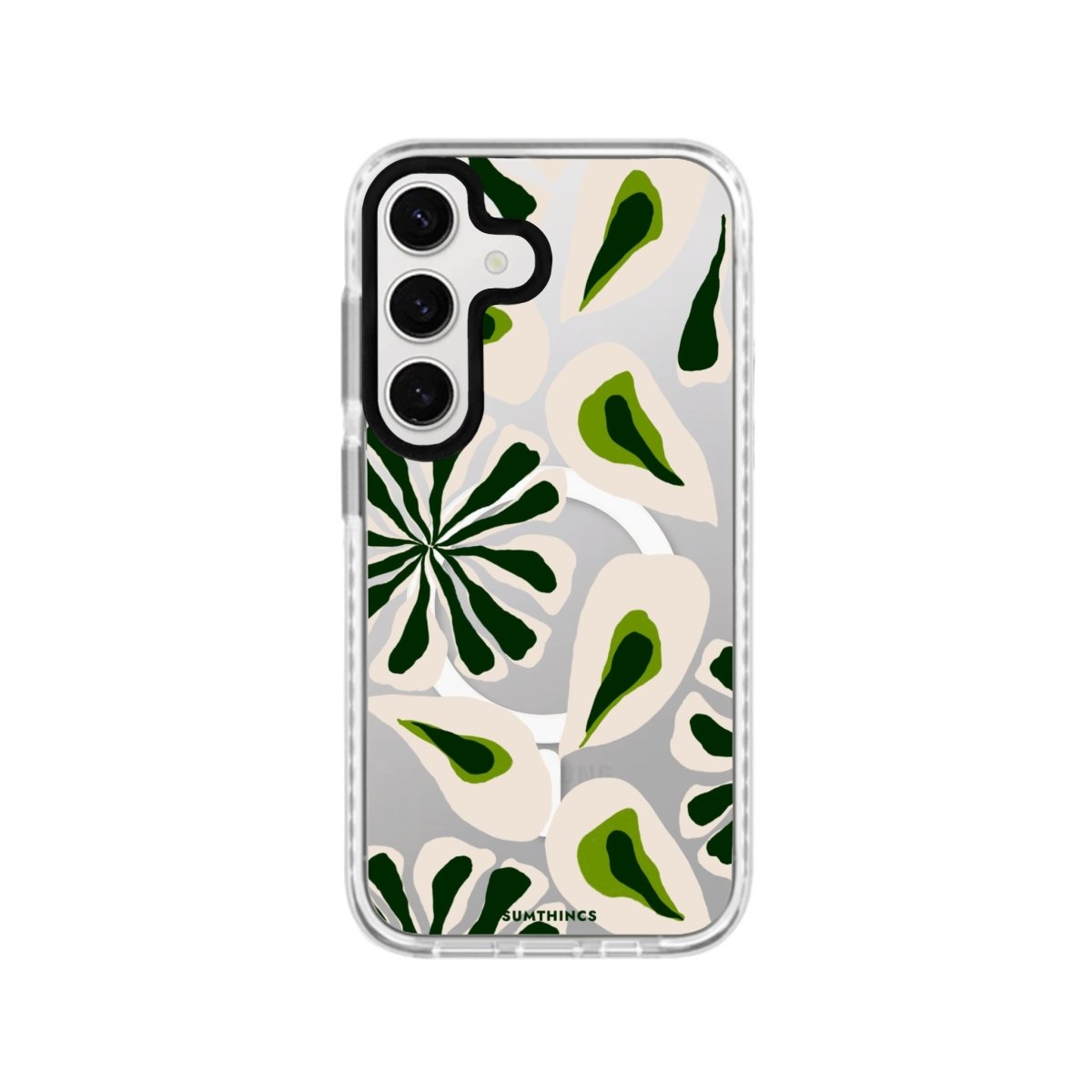 Samsung S24 Plus Leafs Magsafe Procase Şeffaf Telefon Kılıfı - SUMTHINCS