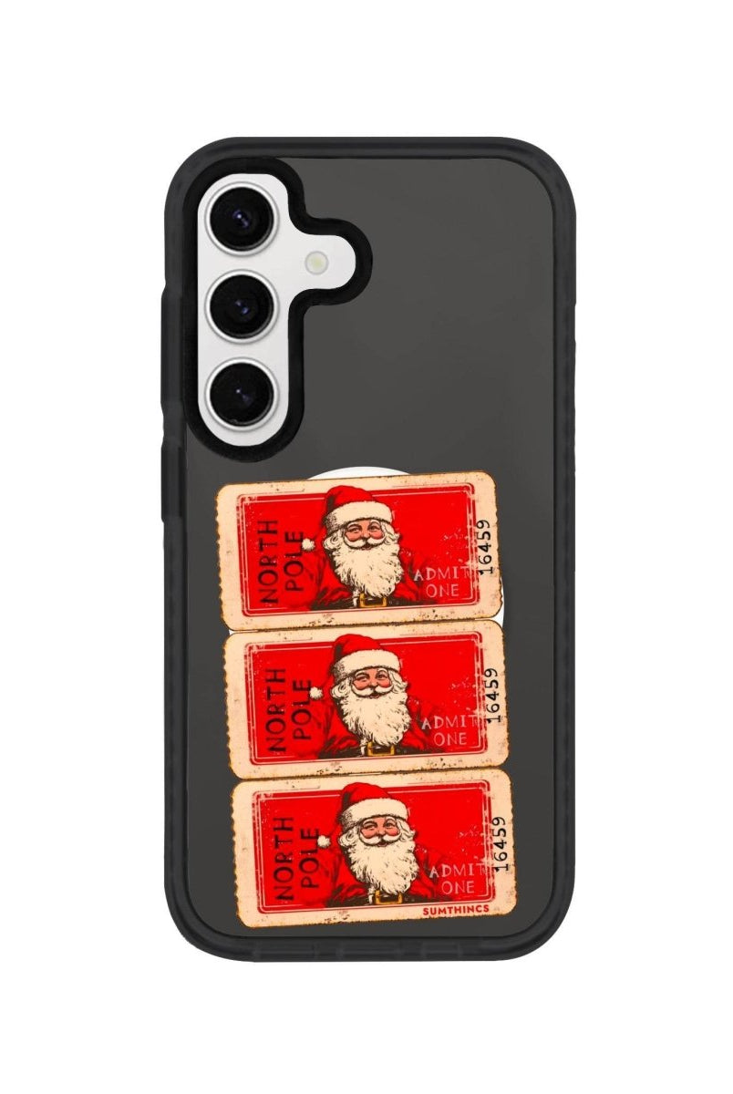 Samsung S24 Plus Northpole Ticket Magsafe Procase Şeffaf Telefon Kılıfı - SUMTHINCS