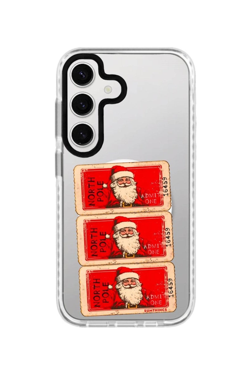Samsung S24 Plus Northpole Ticket Magsafe Procase Şeffaf Telefon Kılıfı - SUMTHINCS