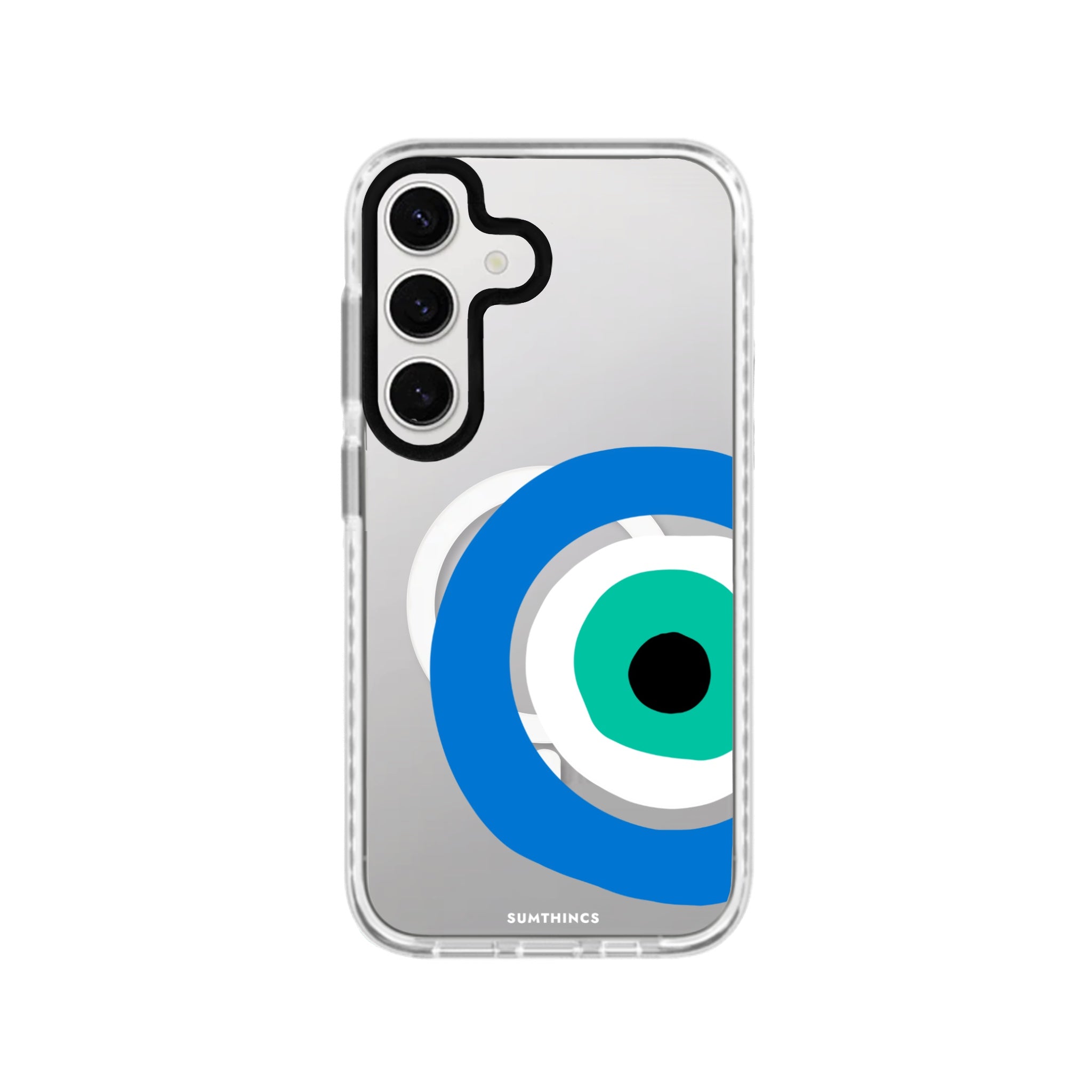 Samsung S24 Plus Ocean Eye Magsafe Procase Şeffaf Telefon Kılıfı - SUMTHINCS