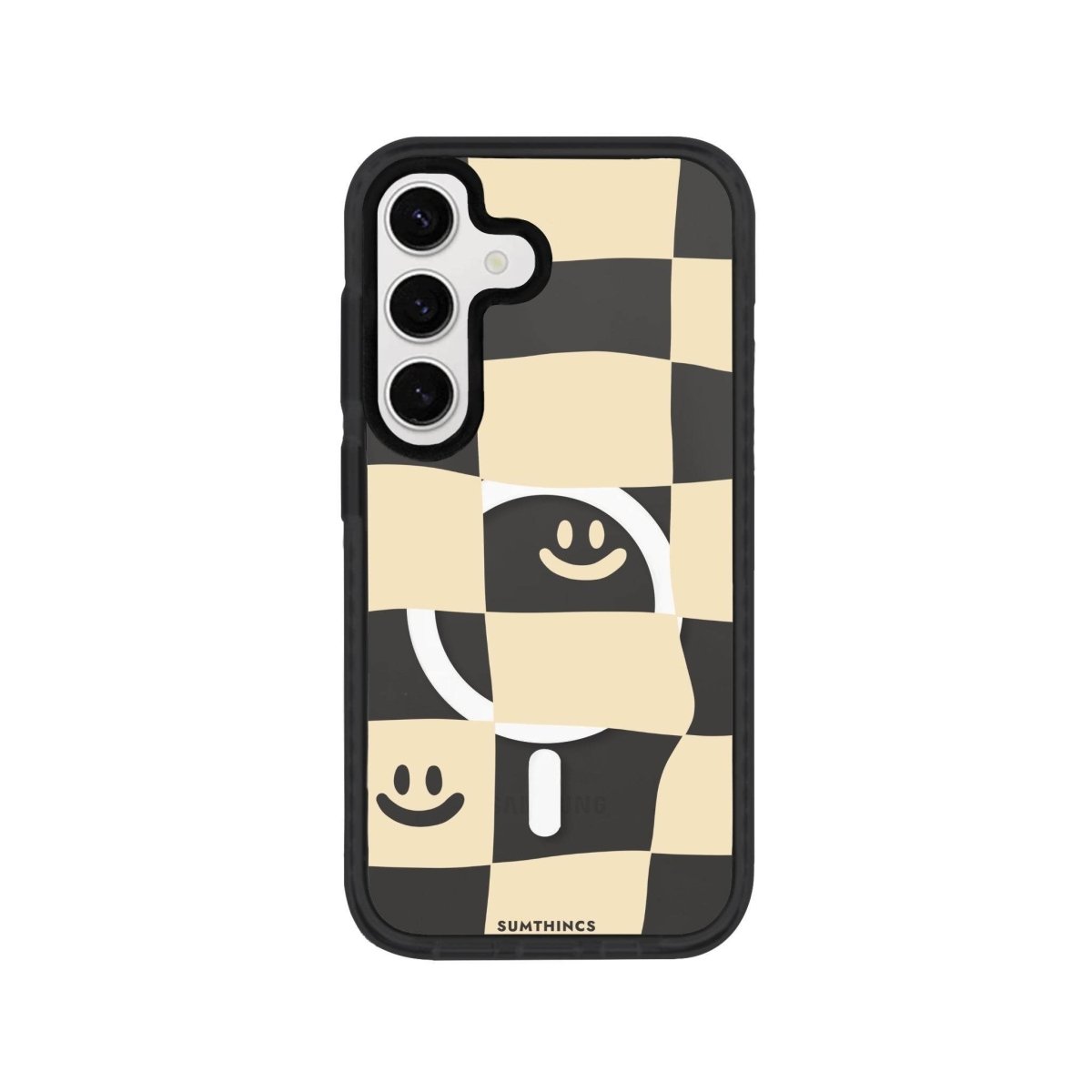 Samsung S24 Plus Smiling Check Magsafe Procase Şeffaf Telefon Kılıfı - SUMTHINCS