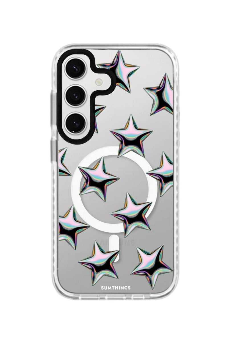 Samsung S24 Plus Stars Magsafe Procase Şeffaf Telefon Kılıfı - SUMTHINCS