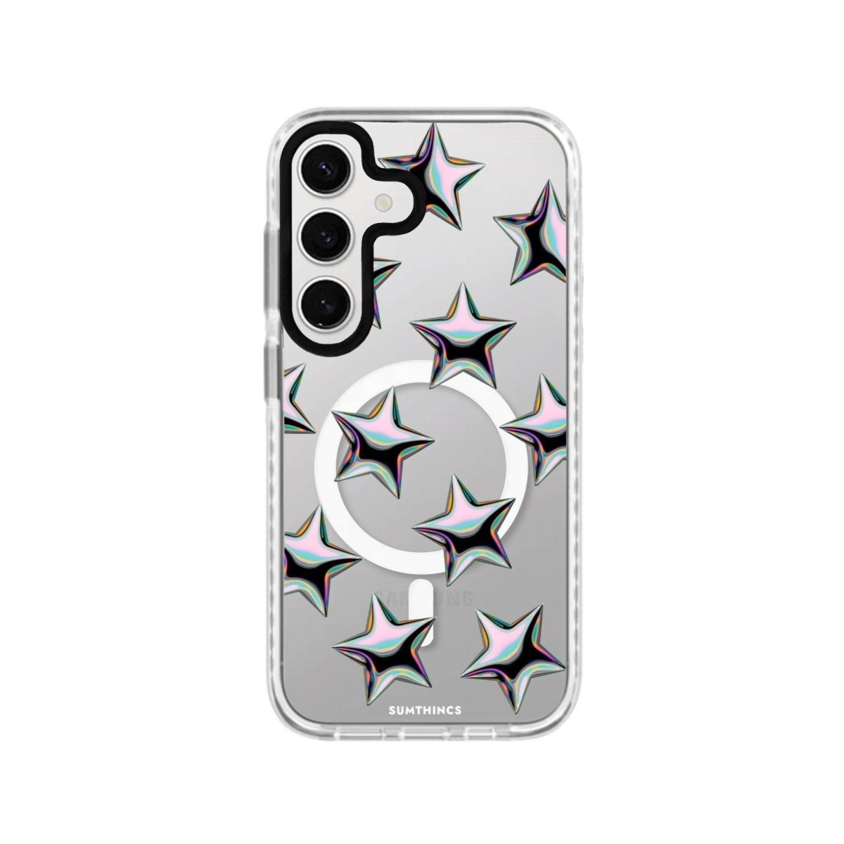 Samsung S24 Plus Stars Magsafe Procase Şeffaf Telefon Kılıfı - SUMTHINCS
