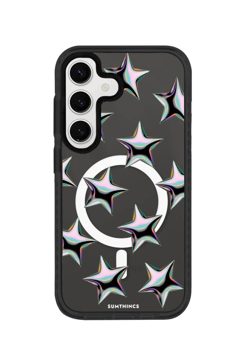 Samsung S24 Plus Stars Magsafe Procase Şeffaf Telefon Kılıfı - SUMTHINCS
