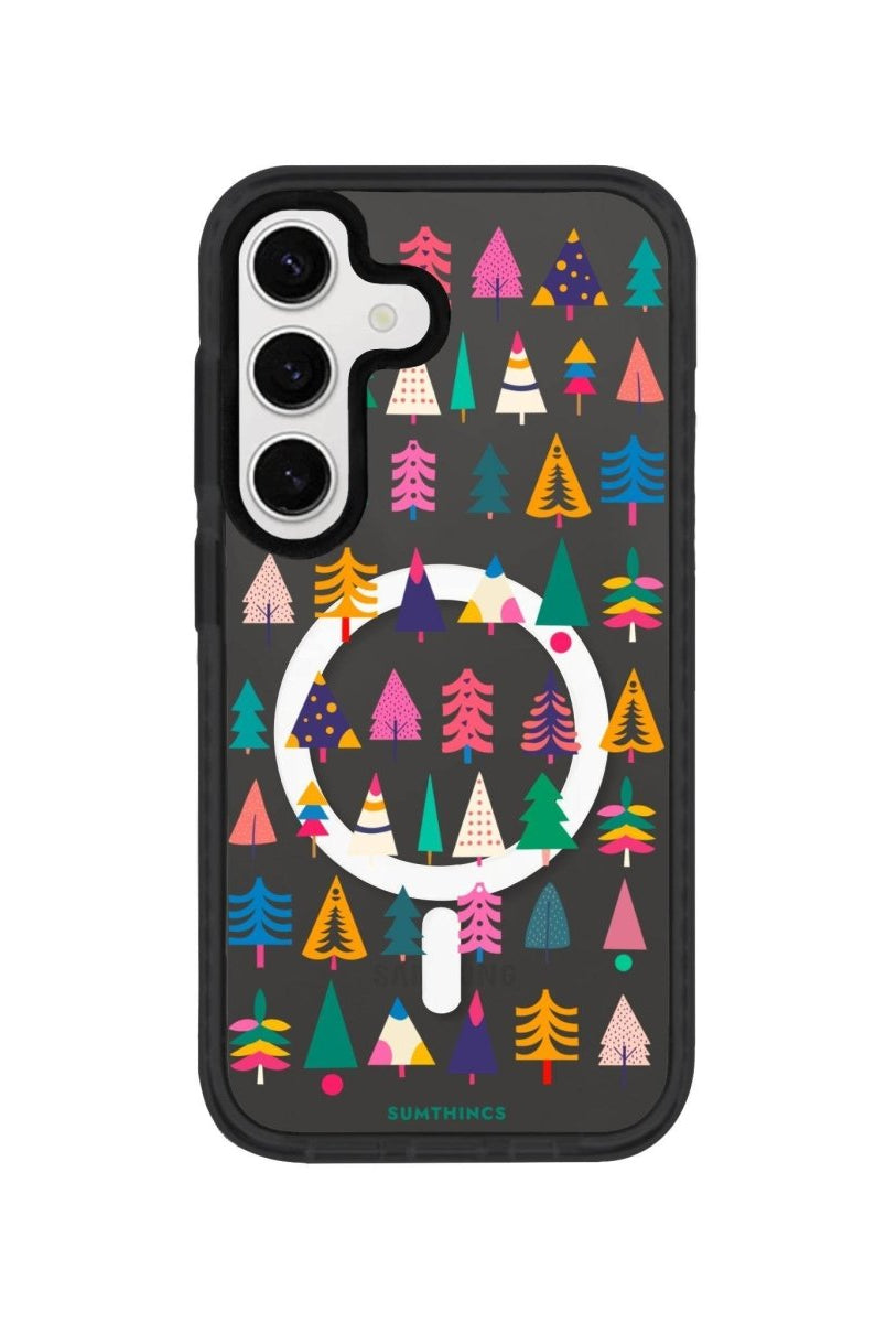 Samsung S24 Plus Tiny Forest Magsafe Procase Şeffaf Telefon Kılıfı - SUMTHINCS