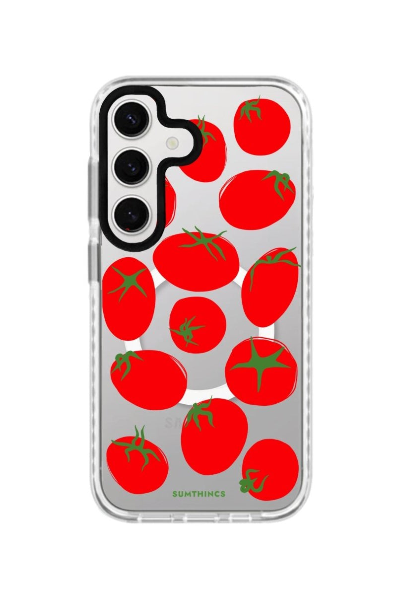 Samsung S24 Plus Tomatoes Magsafe Procase Şeffaf Telefon Kılıfı - SUMTHINCS