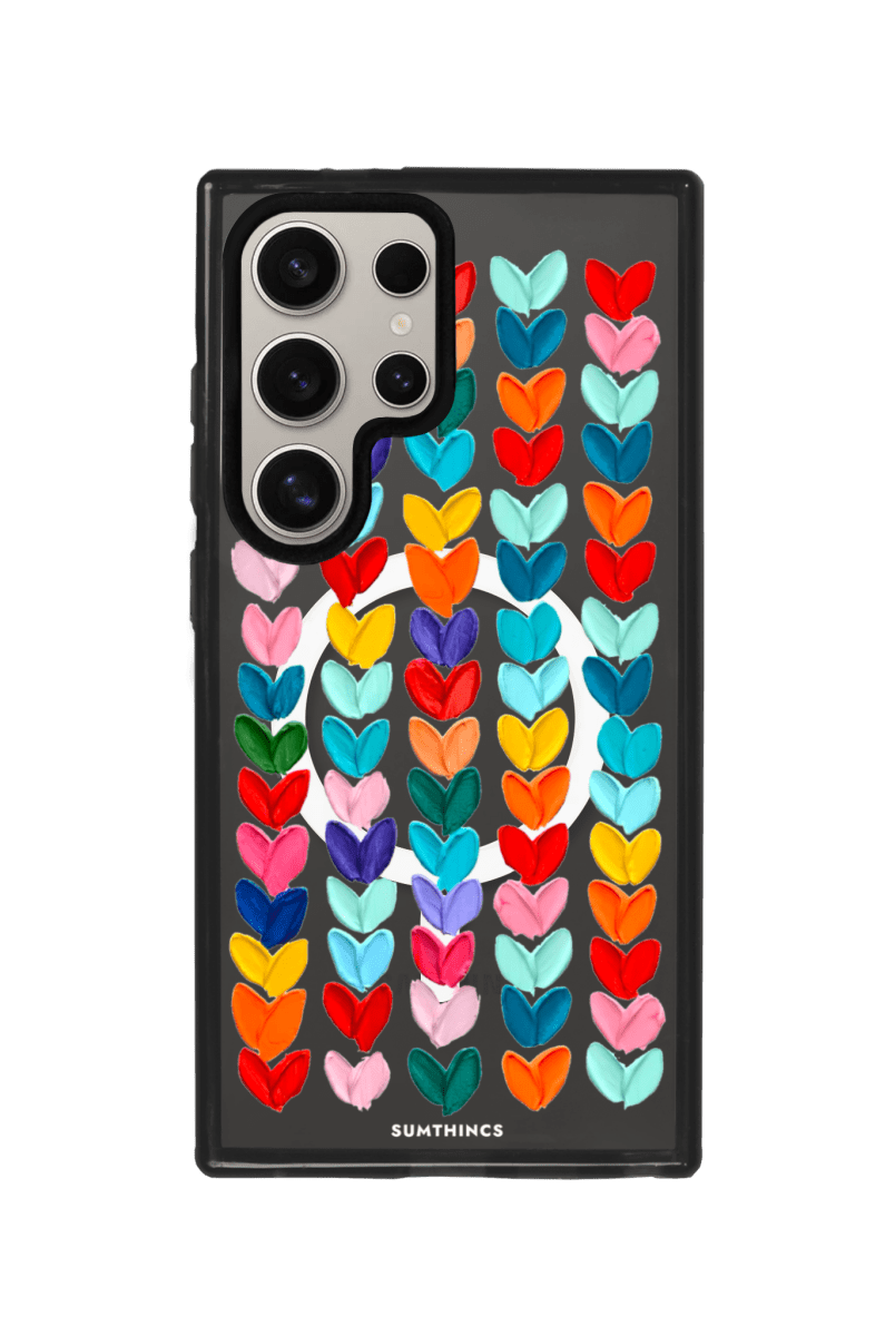 Samsung S24 Ultra Lovestorm Magsafe Procase Şeffaf Telefon Kılıfı Antrasit - SUMTHINCS