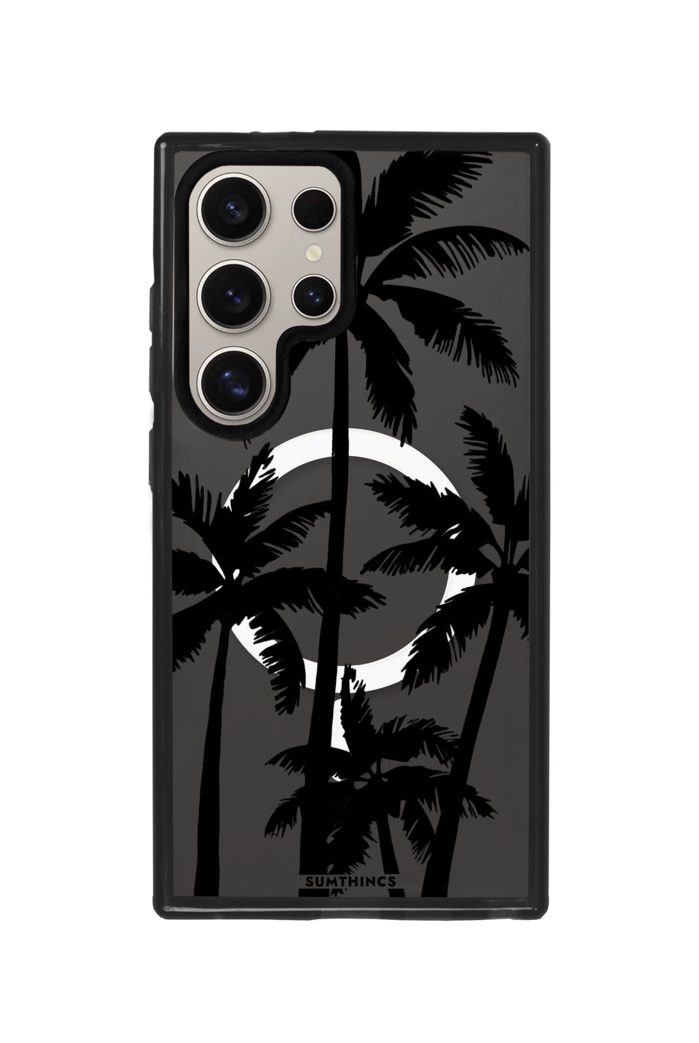Samsung S24 Ultra Palm Trees Magsafe Procase Şeffaf Telefon Kılıfı - SUMTHINCS