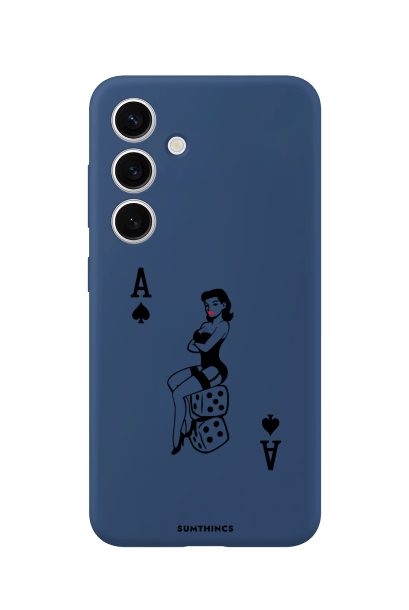 Samsung S25 Ace Queen Premium Telefon Kılıfı Pasifik Mavi - SUMTHINCS