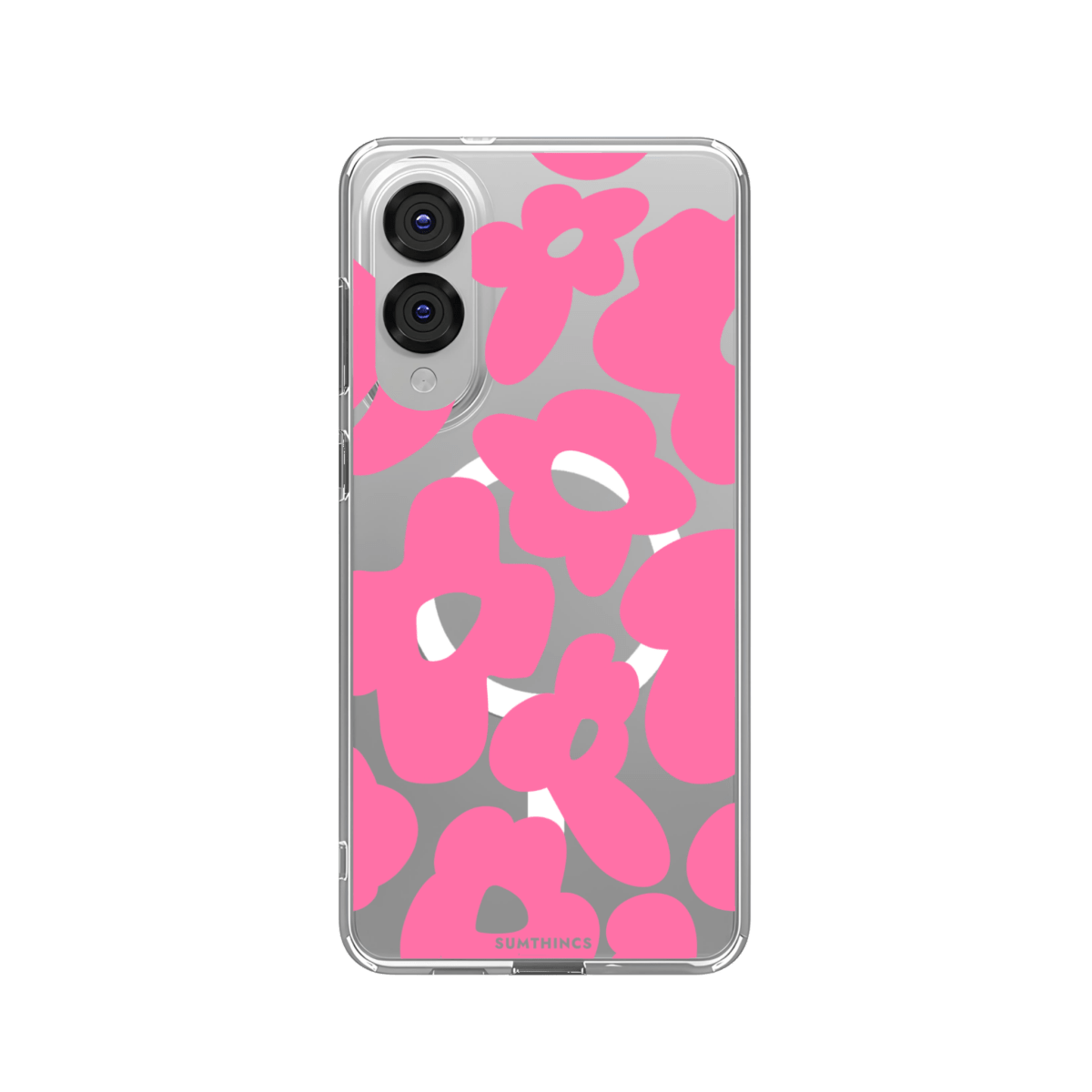 Samsung S25 Edge Daisy Pop Clear Magsafe Telefon Kılıfı - SUMTHINCS