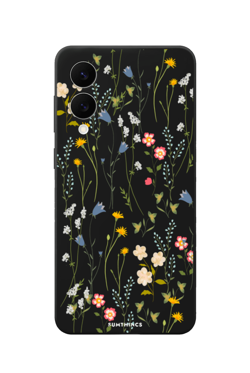 Samsung S25 Edge Eternal Garden Premium Telefon Kılıfı Siyah - SUMTHINCS