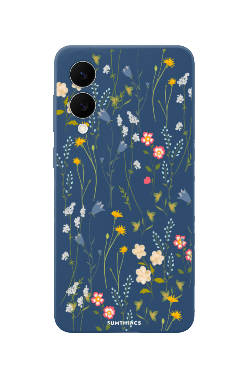 Samsung S25 Edge Eternal Garden Premium Telefon Kılıfı Pasifik Mavi - SUMTHINCS