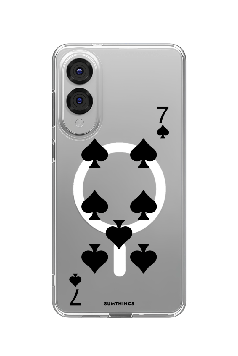 Samsung S25 Edge Spade7 Clear Magsafe Telefon Kılıfı - SUMTHINCS