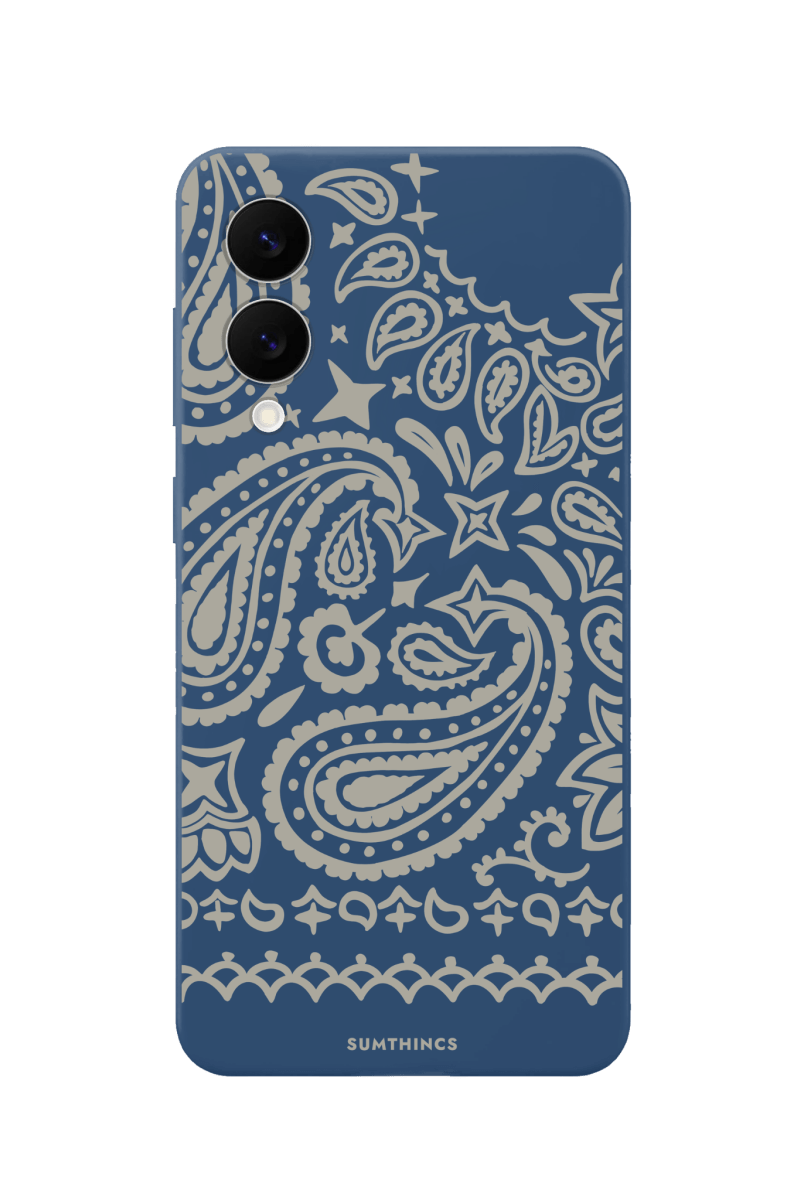 Samsung S25 Edge Urban Bandana Premium Telefon Kılıfı Pasifik Mavi - SUMTHINCS