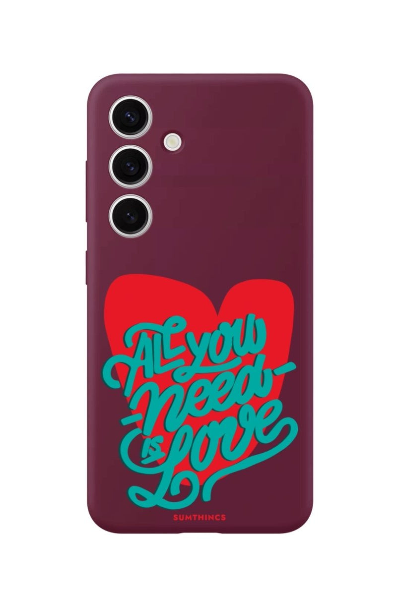 Samsung S25 Plus All You Need Is Love Premium Telefon Kılıfı - SUMTHINCS