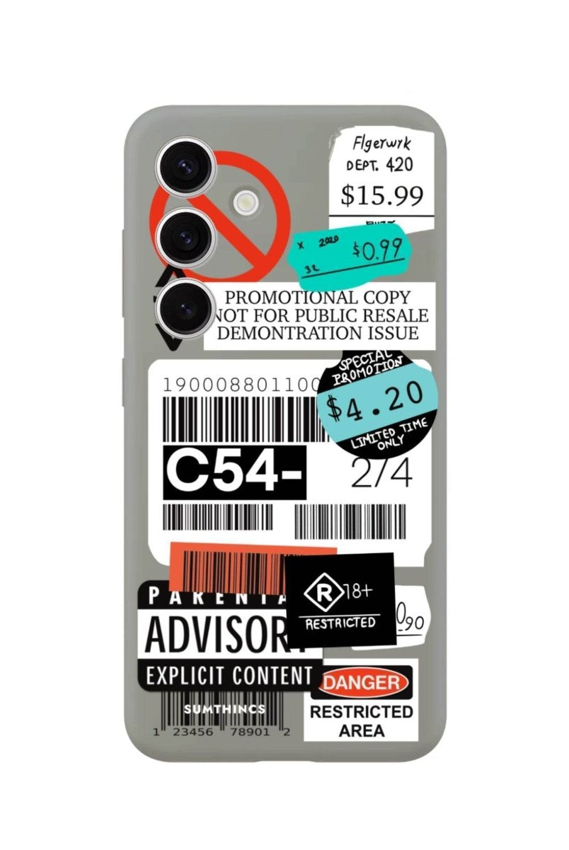 Samsung S25 Plus Barcode C54 Premium Telefon Kılıfı - SUMTHINCS