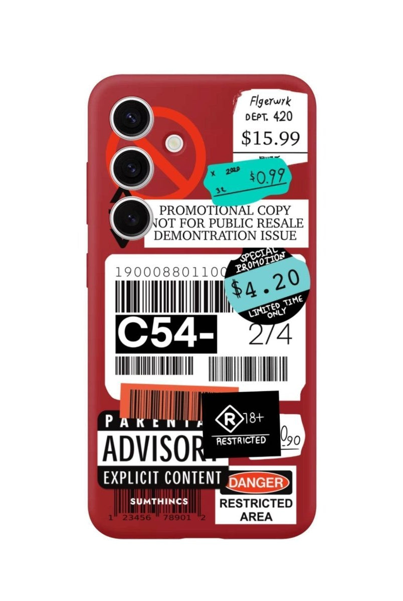 Samsung S25 Plus Barcode C54 Premium Telefon Kılıfı - SUMTHINCS